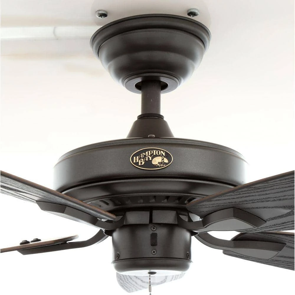 Gazebo II 42 in. Indoor/Outdoor Natural Iron Ceiling Fan by Hampton Bay 2 Gazebo II 42 in. Indoor/Outdoor Natural Iron Ceiling Fan by Hampton Bay - Image 2