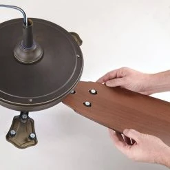 52 in. Misting Fan Outdoor Only Natural Iron Ceiling Fan by Hampton Bay -Hampton Bay Sales natural iron hampton bay ceiling fans without lights yg188m ni 77 1000