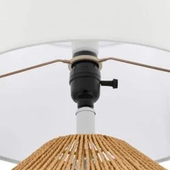 Kellen 16.5 in. Natural Rope Accent Lamp by Hampton Bay 16 Kellen 16.5 in. Natural Rope Accent Lamp by Hampton Bay -Hampton Bay Sales natural rope hampton bay table lamps hdp15313 1d 1000