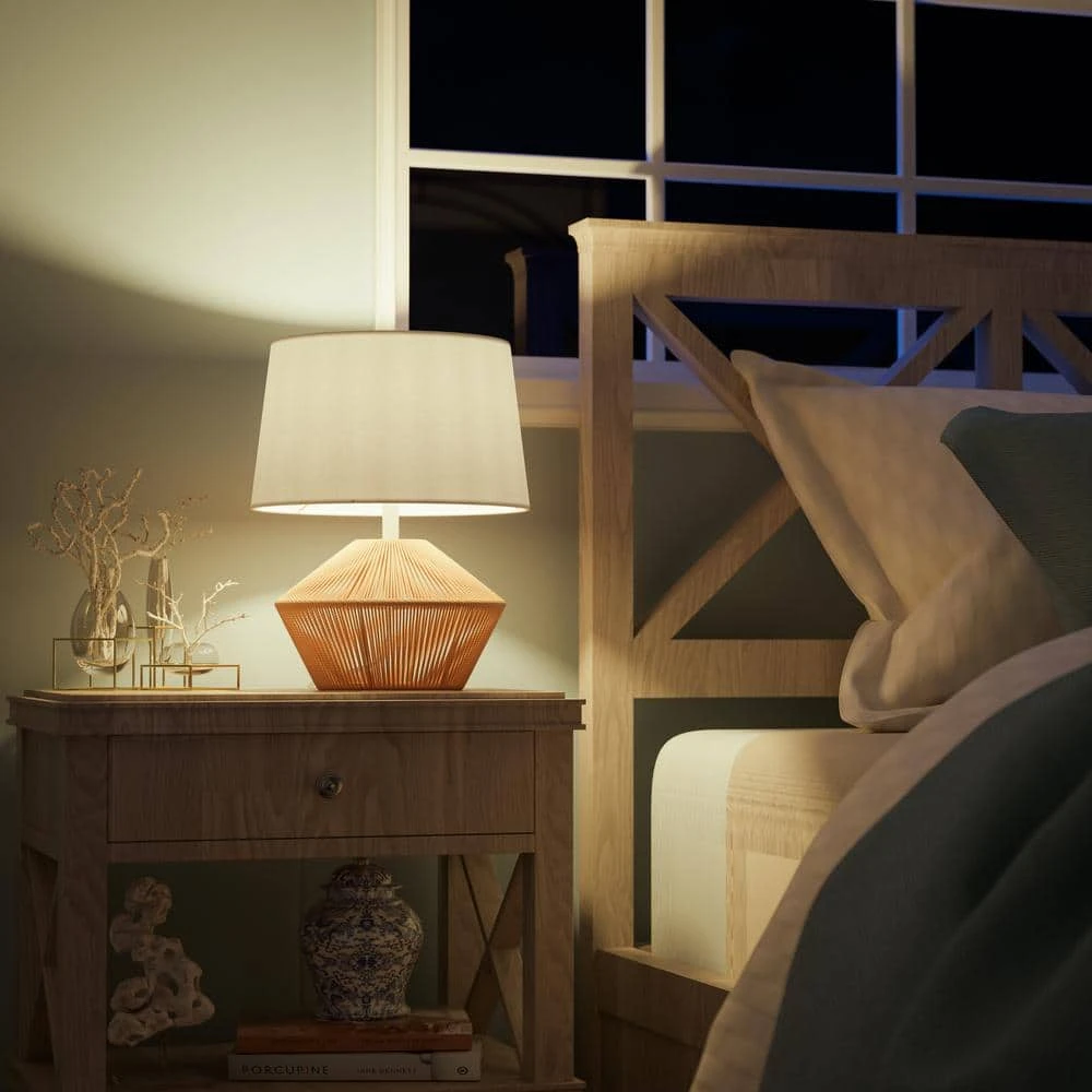 Kellen 16.5 in. Natural Rope Accent Lamp by Hampton Bay 12 Kellen 16.5 in. Natural Rope Accent Lamp by Hampton Bay - Image 12