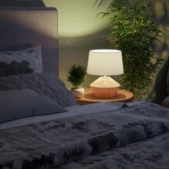 Kellen 16.5 in. Natural Rope Accent Lamp by Hampton Bay 20 Kellen 16.5 in. Natural Rope Accent Lamp by Hampton Bay -Hampton Bay Sales natural rope hampton bay table lamps hdp15313 44 1000