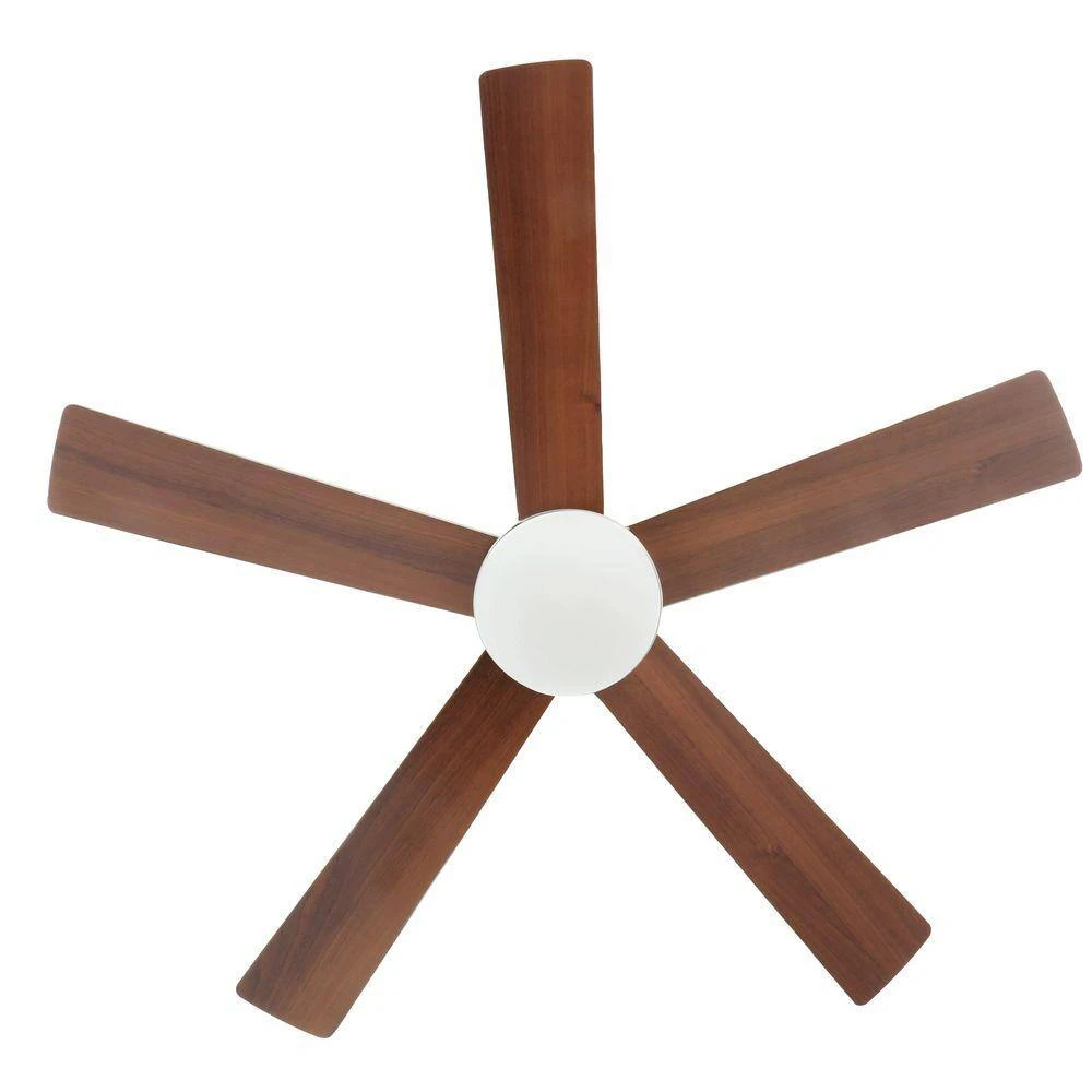 Cobram 48 in. Integrated LED Indoor Nickel Ceiling Fan with Light Kit and Remote Control by Hampton Bay 8 Cobram 48 in. Integrated LED Indoor Nickel Ceiling Fan with Light Kit and Remote Control by Hampton Bay - Image 8