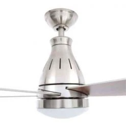 Cobram 48 in. Integrated LED Indoor Nickel Ceiling Fan with Light Kit and Remote Control by Hampton Bay 22 Cobram 48 in. Integrated LED Indoor Nickel Ceiling Fan with Light Kit and Remote Control by Hampton Bay -Hampton Bay Sales nickel hampton bay ceiling fans with lights cf548kr 160 bn fa 1000
