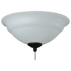 3-Light White Ceiling Fan Bowl LED Light Kit by Hampton Bay