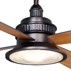 Valle Paraiso 52 in. Indoor Oil-Rubbed Bronze Ceiling Fan with Light Kit and Remote Control by Hampton Bay -Hampton Bay Sales oil rubbed bronze hampton bay ceiling fans with lights 14036 40 1000