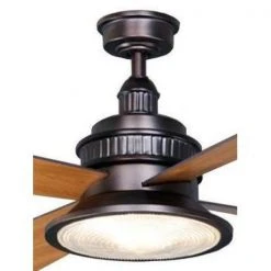 Valle Paraiso 52 in. Indoor Oil-Rubbed Bronze Ceiling Fan with Light Kit and Remote Control by Hampton Bay -Hampton Bay Sales oil rubbed bronze hampton bay ceiling fans with lights 14036 c3 1000