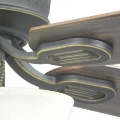 Lynwood 52 in. LED Indoor Oil Rubbed Bronze Ceiling Fan with Light Kit by Hampton Bay -Hampton Bay Sales oil rubbed bronze hampton bay ceiling fans with lights 36945 1d 1000