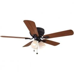 Blair 52 in. LED Indoor Oil-Rubbed Bronze Ceiling Fan with Light Kit by Hampton Bay 17 Blair 52 in. LED Indoor Oil-Rubbed Bronze Ceiling Fan with Light Kit by Hampton Bay -Hampton Bay Sales oil rubbed bronze hampton bay ceiling fans with lights 51732 c3 1000