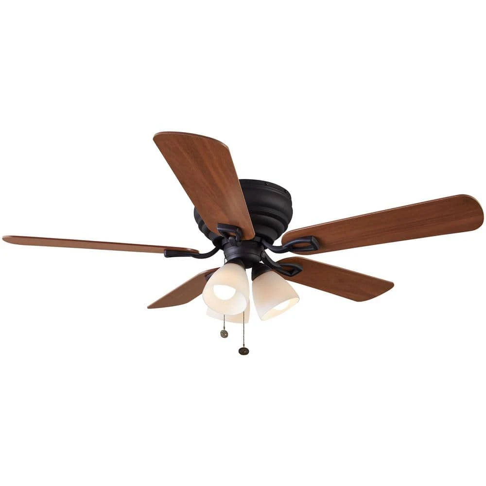 Blair 52 in. LED Indoor Oil-Rubbed Bronze Ceiling Fan with Light Kit by Hampton Bay 8 Blair 52 in. LED Indoor Oil-Rubbed Bronze Ceiling Fan with Light Kit by Hampton Bay - Image 8