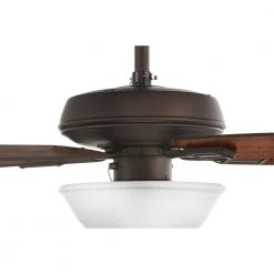 Larson 52 in. LED Oil Rubbed Bronze Ceiling Fan with Light Kit by Hampton Bay -Hampton Bay Sales oil rubbed bronze hampton bay ceiling fans with lights al420 orb 66 1000