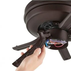 Sinclair II 44 in. Indoor Oil Rubbed Bronze LED Ceiling Fan with Light by Hampton Bay -Hampton Bay Sales oil rubbed bronze hampton bay ceiling fans with lights al958b eb 4f 1000