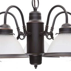 Halophane 5-Light Oil Rubbed Bronze Chandelier with Frosted Ribbed Glass Shades by Hampton Bay 15 Halophane 5-Light Oil Rubbed Bronze Chandelier with Frosted Ribbed Glass Shades by Hampton Bay -Hampton Bay Sales oil rubbed bronze hampton bay chandeliers wb0390 orb a0 1000