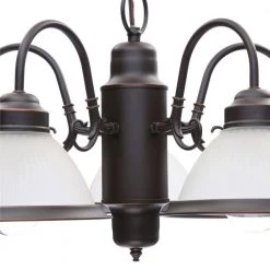 Halophane 5-Light Oil Rubbed Bronze Chandelier with Frosted Ribbed Glass Shades by Hampton Bay 19 Halophane 5-Light Oil Rubbed Bronze Chandelier with Frosted Ribbed Glass Shades by Hampton Bay -Hampton Bay Sales oil rubbed bronze hampton bay chandeliers wb0390 orb c3 1000