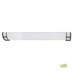 48 in. 1-Light Oil Rubbed Bronze Dimmable Dimmable LED Flush Mount by Hampton Bay 9 48 in. 1-Light Oil Rubbed Bronze Dimmable Dimmable LED Flush Mount by Hampton Bay -Hampton Bay Sales oil rubbed bronze hampton bay flush mount lights hb2113led 237 40 1000