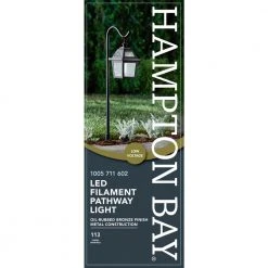 Coffeeville Low Voltage Oil-Rubbed Bronze LED Path Light by Hampton Bay -Hampton Bay Sales oil rubbed bronze hampton bay path lights jlw1501h 3 44 1000