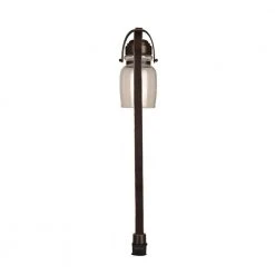 4.5-Watt Oil Rubbed Bronze Outdoor Integrated LED Landscape Path Light (4-Pack) by Hampton Bay -Hampton Bay Sales oil rubbed bronze hampton bay path lights jpu1501l 4pk 66 1000