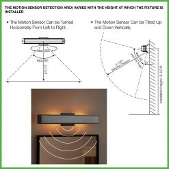 Collier Heights 24 in. Oil Rubbed Bronze Curved Selectable LED Vanity Light Bar Flush Mount with Night Light (8-Pack) by Hampton Bay -Hampton Bay Sales oil rubbed bronze hampton bay vanity lighting 537999040 8pk c3 1000