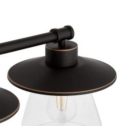 Northmoore 35 in. 4-Light Oil Rubbed Bronze Farmhouse Bathroom Vanity Light by Hampton Bay -Hampton Bay Sales oil rubbed bronze hampton bay vanity lighting 65174 40 1000