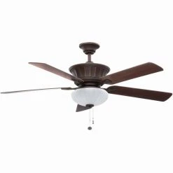 Edenwilde 52 in. Indoor Oil Rubbed Bronze Ceiling Fan with Light Kit by Hampton Bay -Hampton Bay Sales oiled bronze gold hampton bay ceiling fans with lights al974 obg 77 1000