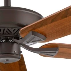 Chatfield 52 in. Indoor Oil Rubbed Bronze Ceiling Fan by Hampton Bay -Hampton Bay Sales oiled rubbed bronze hampton bay ceiling fans without lights sw19102 orb 1d 1000