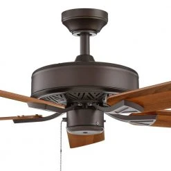 Chatfield 52 in. Indoor Oil Rubbed Bronze Ceiling Fan by Hampton Bay -Hampton Bay Sales oiled rubbed bronze hampton bay ceiling fans without lights sw19102 orb 40 1000