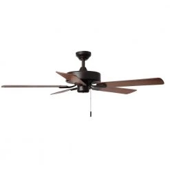 Chatfield 52 in. Indoor Oil Rubbed Bronze Ceiling Fan by Hampton Bay