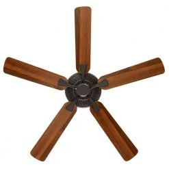 Chatfield 52 in. Indoor Oil Rubbed Bronze Ceiling Fan by Hampton Bay -Hampton Bay Sales oiled rubbed bronze hampton bay ceiling fans without lights sw19102 orb 77 1000