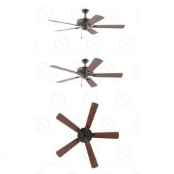 Chatfield 52 in. Indoor Oil Rubbed Bronze Ceiling Fan by Hampton Bay -Hampton Bay Sales oiled rubbed bronze hampton bay ceiling fans without lights sw19102 orb c3 1000