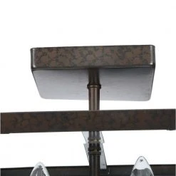 Tallarook 11 in. 4-Light Oxide Brass Semi Flush Mount Ceiling Light by Hampton Bay -Hampton Bay Sales oxide brass hampton bay flush mount lights ec3788obp a0 1000