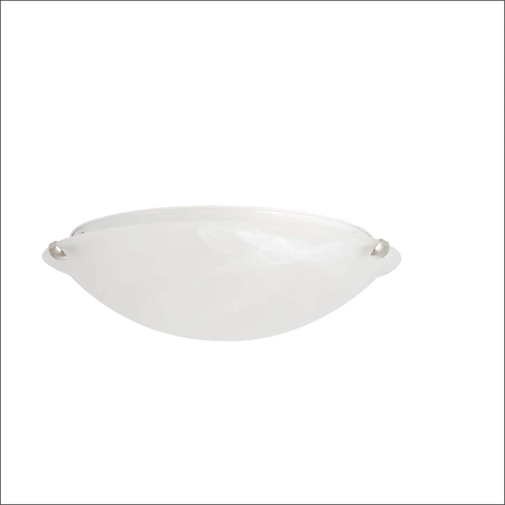 Chalene 15 in. 1-Light Pewter Clip Integrated LED Flush Mount by Hampton Bay 8 Chalene 15 in. 1-Light Pewter Clip Integrated LED Flush Mount by Hampton Bay - Image 8
