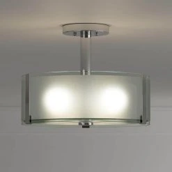 Bourland 14 in. 3-Light Polished Chrome Semi-Flush Mount Kitchen Ceiling Light Fixture by Hampton Bay 11 Bourland 14 in. 3-Light Polished Chrome Semi-Flush Mount Kitchen Ceiling Light Fixture by Hampton Bay -Hampton Bay Sales polished chrome hampton bay flush mount lights cp0902 c3 1000