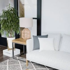 Quinton 24.5 in. Rattan Accent Lamp by Hampton Bay 18 Quinton 24.5 in. Rattan Accent Lamp by Hampton Bay -Hampton Bay Sales rattan hampton bay table lamps hdp15317 4f 1000