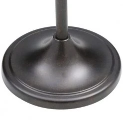 Rhodes 58.50 in. Bronze Floor Lamp with Natural Linen Shade by Hampton Bay -Hampton Bay Sales rhodes bronze hampton bay floor lamps hd09999frbrzc 1d 1000