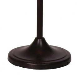 Rhodes 58.50 in. Bronze Floor Lamp with Natural Linen Shade by Hampton Bay -Hampton Bay Sales rhodes bronze hampton bay floor lamps hd09999frbrzc 44 1000