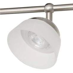Madison 2 ft. 3-Light Satin Nickel LED Fixed Track with 400 LM/Head 1000027118 by Hampton Bay -Hampton Bay Sales satin nickel hampton bay track lighting kits madf3400l30sn 40 1000