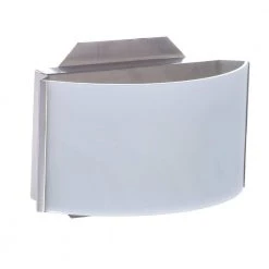 Dakota 1-Light Satin Nickel Sconce with Frosted Glass Shade by Hampton Bay -Hampton Bay Sales satin nickel hampton bay wall sconces sc 1dak hbu 1d 1000