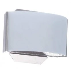 Dakota 1-Light Satin Nickel Sconce with Frosted Glass Shade by Hampton Bay -Hampton Bay Sales satin nickel hampton bay wall sconces sc 1dak hbu 40 1000