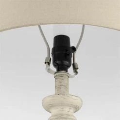 Witherby 61 in. Shabby White Floor Lamp with Gray Lamp Shade by Hampton Bay 12 Witherby 61 in. Shabby White Floor Lamp with Gray Lamp Shade by Hampton Bay -Hampton Bay Sales shabby white hampton bay floor lamps hd18616fl 1d 1000