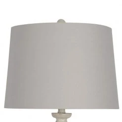 Witherby 61 in. Shabby White Floor Lamp with Gray Lamp Shade by Hampton Bay 14 Witherby 61 in. Shabby White Floor Lamp with Gray Lamp Shade by Hampton Bay -Hampton Bay Sales shabby white hampton bay floor lamps hd18616fl c3 1000