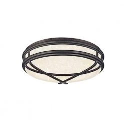 Regency 16 in. 2-Light Sienna Fluorescent Flush Mount by Hampton Bay 10 Regency 16 in. 2-Light Sienna Fluorescent Flush Mount by Hampton Bay -Hampton Bay Sales sienna hampton bay flush mount lights hbf1129p 258 1d 1000