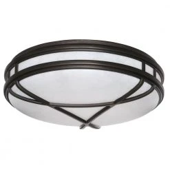 Regency 16 in. 2-Light Sienna Fluorescent Flush Mount by Hampton Bay 9 Regency 16 in. 2-Light Sienna Fluorescent Flush Mount by Hampton Bay -Hampton Bay Sales sienna hampton bay flush mount lights hbf1129p 258 a0 1000
