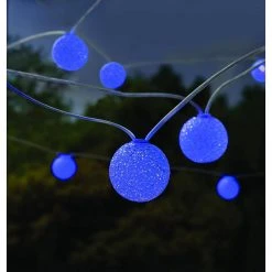 10-Head Party Ball String Lights by Hampton Bay -Hampton Bay Sales silver copper hampton bay string lights nxt 1003 1f 1000