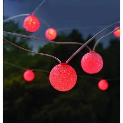 10-Head Party Ball String Lights by Hampton Bay -Hampton Bay Sales silver copper hampton bay string lights nxt 1003 4f 1000