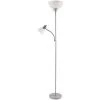 71.5 in. Silver Mother/Daughter Floor Lamp by Hampton Bay