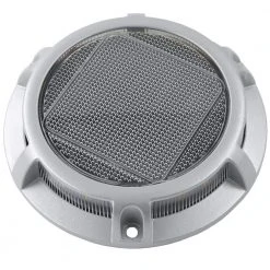 Solar 15 Lumens Silver Integrated LED Path Light with Textured Lens (4-Pack); Weather/Rust Resistant by Hampton Bay -Hampton Bay Sales silver hampton bay path lights 62106 1f 1000