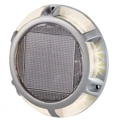 Solar 15 Lumens Silver Integrated LED Path Light with Textured Lens (4-Pack); Weather/Rust Resistant by Hampton Bay -Hampton Bay Sales silver hampton bay path lights 62106 fa 1000