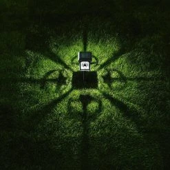 Solar Textured Black LED Path Light with Silver Accent and Lonestar Design (4-Pack) by Hampton Bay -Hampton Bay Sales textured black hampton bay path lights 50139 c3 1000