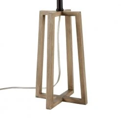 Woodbine 23.5 in. Walnut Wood Table Lamp by Hampton Bay 15 Woodbine 23.5 in. Walnut Wood Table Lamp by Hampton Bay -Hampton Bay Sales walnut wood with black hardware hampton bay table lamps 24125 000 1d 1000