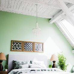 Adelaide 4-Light Weathered White Wood Bead with Brushed Nickel Chandelier by Hampton Bay 19 Adelaide 4-Light Weathered White Wood Bead with Brushed Nickel Chandelier by Hampton Bay -Hampton Bay Sales weathered white wood bead with brushed nickel hampton bay chandeliers hdp00705bn 44 1000