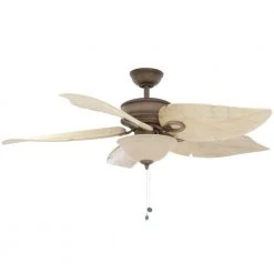 Costa Mesa 56 in. LED Indoor/Outdoor Weathered Zinc Ceiling Fan with Light Kit by Hampton Bay -Hampton Bay Sales weathered zinc hampton bay ceiling fans with lights 52656 1d 1000
